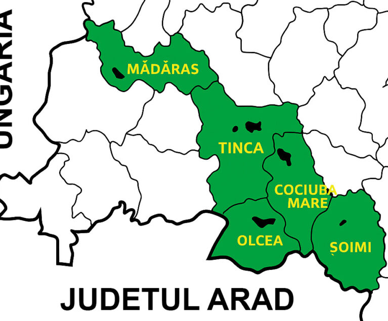 Teritoriul G.A.L. Euro-Crișana