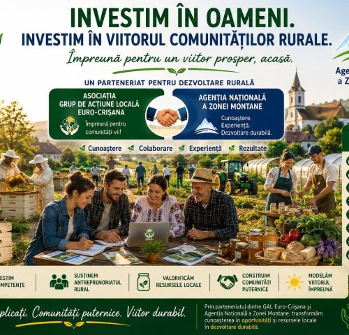 Investim in Oameni. Construim Viitorul Comunitatilor Rurale