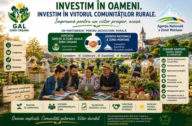 Investim in Oameni. Construim Viitorul Comunitatilor Rurale