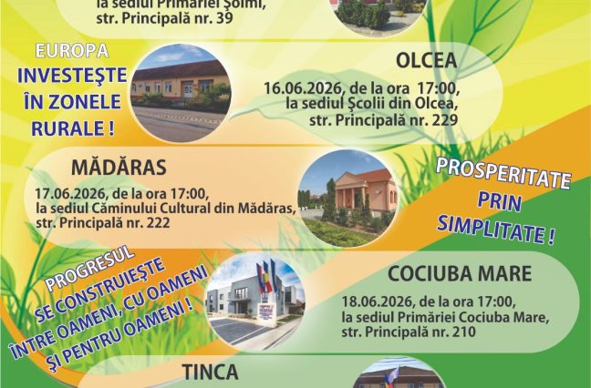 Întâlniri de animare premergătoare lansării apelurilor de selecție de proiecte - 15-19 Iunie 2026