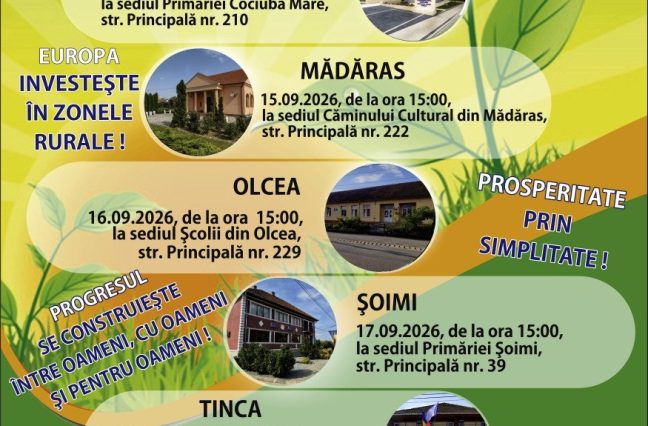 Întâlniri de animare premergătoare lansării apelurilor de selecție de proiecte - 14-14 Septembrie 2026